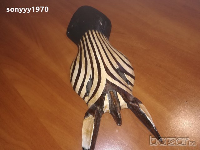 маска от дърво-зебра-31х13х6см-внос швеицария, снимка 9 - Колекции - 20997632