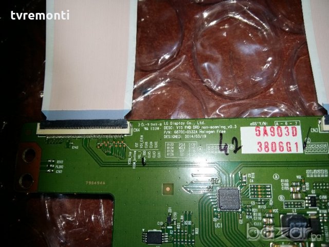 T-Con Board 6870C-0532A 6971L-3806G, снимка 2 - Части и Платки - 20449270