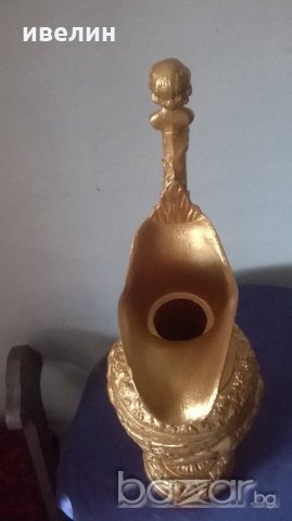 стар бароков свещник, снимка 7 - Антикварни и старинни предмети - 20569861