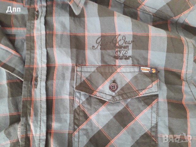 Jack & Jones (XL) -мъжка риза с дълъг ръкав , снимка 4 - Ризи - 25432068