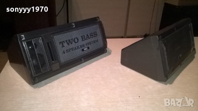 tec 2x100w-2бр тонколони-28х15х13см-внос швеицария, снимка 7 - Тонколони - 22702962