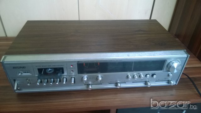 rising str-303-ic fet am/fm stereo receiver/cassette tape deck-54см..., снимка 6 - Ресийвъри, усилватели, смесителни пултове - 7711154