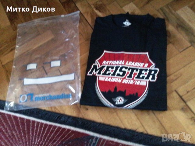 Тениска 100% памук Ойсшнер размер ХЛ на Раперсвил Джона 