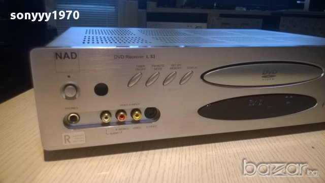 nad l53 dvd receiver-digital output-optical-внос швеицария, снимка 10 - Ресийвъри, усилватели, смесителни пултове - 8787459
