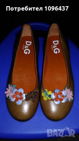 Dolce&Gabbana нови оригинални балеринки
