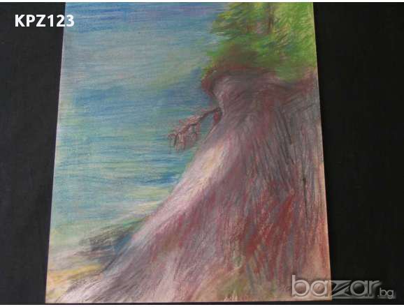 Бряг пастел / Мария Междуречка , снимка 4 - Картини - 14459051