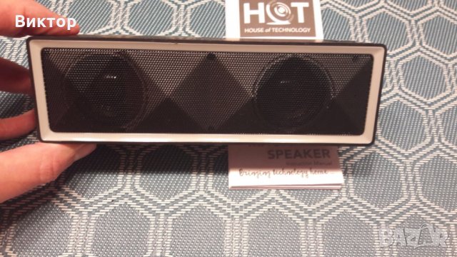 Безжична колона HOT 2*3 W, снимка 3 - Слушалки и портативни колонки - 23759985