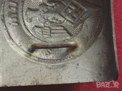 Продавам немска тока " Кръв и Чест"  :HITLER YOUTH  BUCKLE, снимка 3 - Антикварни и старинни предмети - 26038345