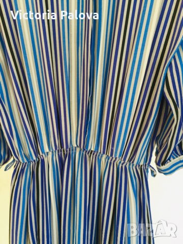 Много стилна рокля,актуално райе, снимка 5 - Рокли - 25793390