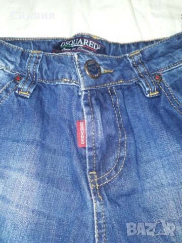 Детски дънки на Disquared,за 5 години, снимка 2 - Детски панталони и дънки - 23492186