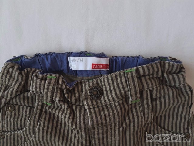 Name It,топли панталонки за момче,074 см., снимка 2 - Панталони и долнища за бебе - 14248998