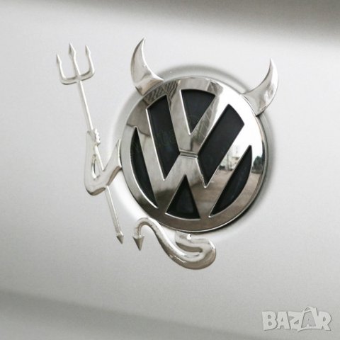 VW Devil - лепенка за емблемата на колата Ви. в Аксесоари и консумативи в  гр. Велико Търново - ID21980331 — Bazar.bg