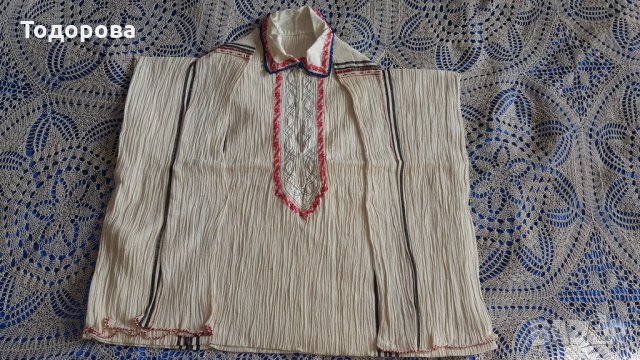 Автентична риза от народна носия, снимка 4 - Антикварни и старинни предмети - 22896530