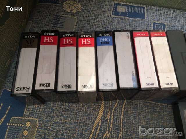 JVC,Panasonic,TDK,SONY,maxell,EMTEC.VHS., снимка 10 - Други - 19127933