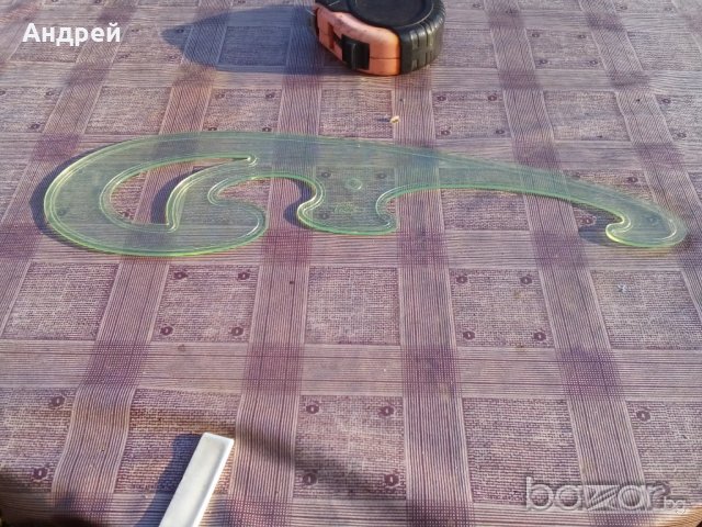 Чертожна линия,кривка, снимка 3 - Антикварни и старинни предмети - 19669868