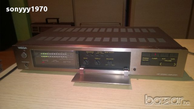wega v550 hi-fi stereo amplifier-250watts-внос швеицария, снимка 2 - Ресийвъри, усилватели, смесителни пултове - 11270004