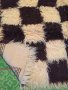 Халище на квадрати черно и бяло!, снимка 3
