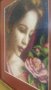 Гоблен "Момичето с камелиите" с конци DMC+Anchor 40/50 , снимка 2