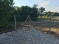 Ограда с Циментови колове и Поцинкована Мрежа, снимка 6