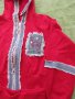 Спортен комплект от червен суичър и панталон, нов, размер 116, снимка 11
