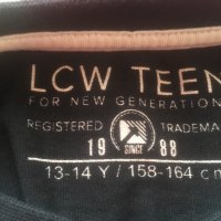 Памучна блуза LCW Teen, снимка 3 - Детски анцузи и суичери - 26115261