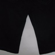 Черни еластични дънки с велур ефект” Jasmin”-design, снимка 9 - Къси панталони и бермуди - 15228629