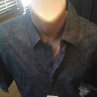 Мъжка риза къс ръкав Calvin Clain, снимка 6 - Ризи - 13465555