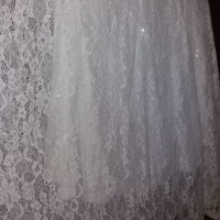 Продавам нова бяла официална рокля, снимка 3 - Рокли - 23527845