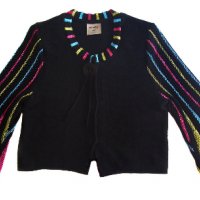 Kriss Sweden дамска черна блуза, снимка 3 - Блузи с дълъг ръкав и пуловери - 23661767