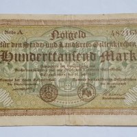 GERMANY 100000 MARK 1923 , снимка 3 - Нумизматика и бонистика - 21947107