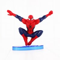 Спайдермен  спайдърмен spiderman спайдър мен спайдер пластмасова фигурка PVC за игра и торта топер, снимка 6 - Фигурки - 21183299