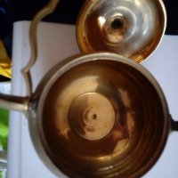 стар бронзов чайник, снимка 4 - Антикварни и старинни предмети - 22386263