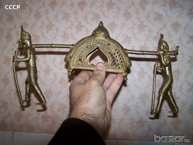 Голяма бронзова пластика, снимка 1