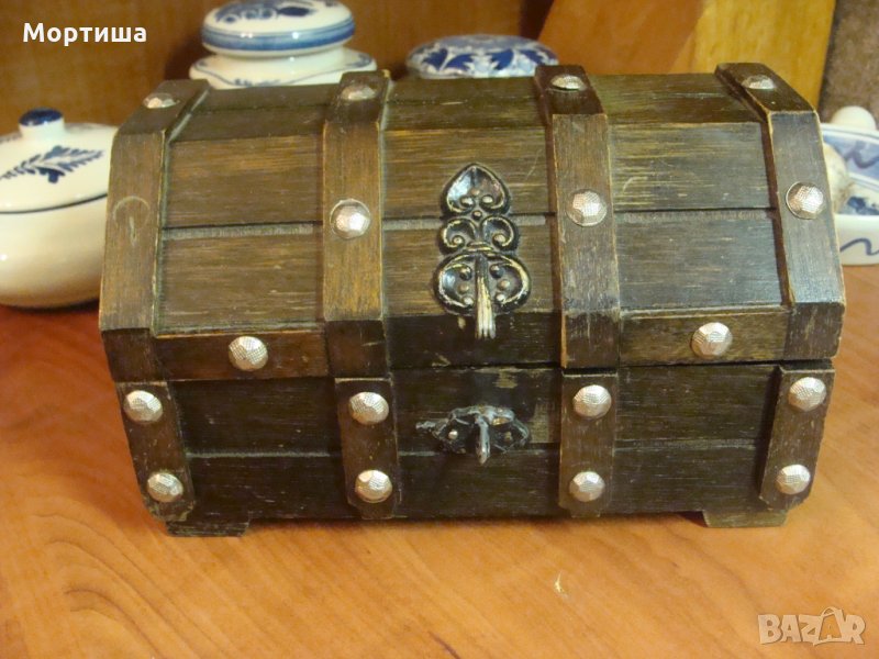 Великолепна ръчно изработена френска  кутия за бижута , снимка 1