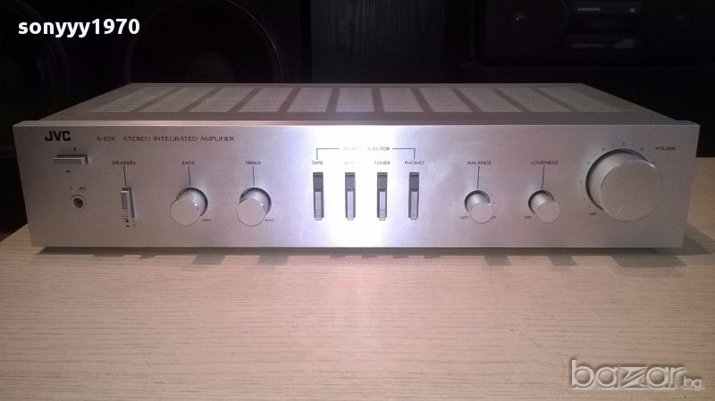 Jvc a-10x stereo amplifier-made in japan-внос швеицария, снимка 1