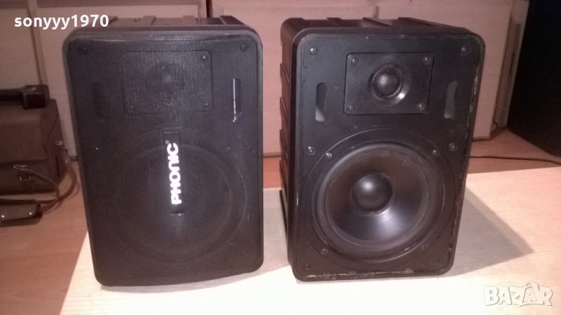 phonic powered monitor-2бр активни тонколони, снимка 1