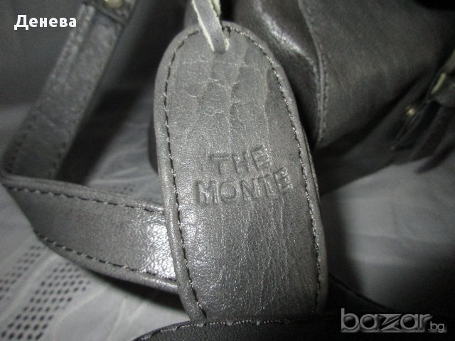 ЕСТЕСТВЕНА КОЖА на ТHE MONTE - дамска маркова чанта, снимка 2 - Чанти - 12780098