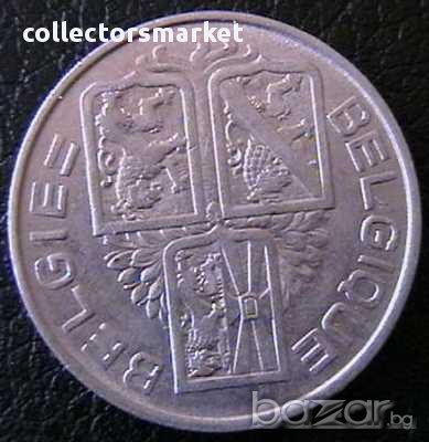 1 франк 1939, Белгия, снимка 2 - Нумизматика и бонистика - 13166614
