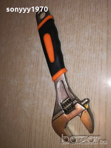 френски ключ 8 инча с гумена дръжка-21см-нов, снимка 11 - Ключове - 20816751