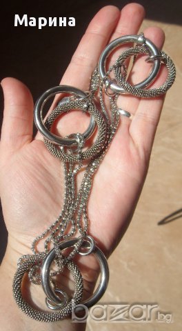 Оригинално сребърно колие Oxette, снимка 10 - Колиета, медальони, синджири - 17039812