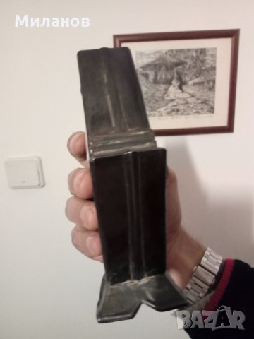 Немски механичен настолен часовник, снимка 4 - Антикварни и старинни предмети - 22879800