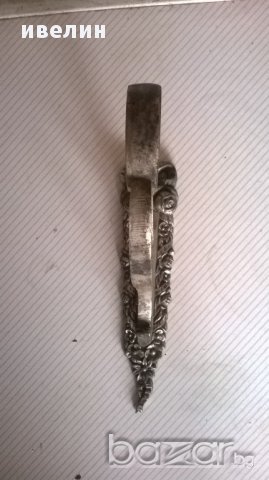 стара посребрена закачалка, снимка 1 - Антикварни и старинни предмети - 17927710