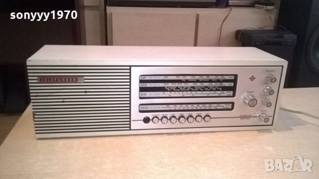 telefunken andante 101 stereo receiver-made in germany, снимка 6 - Ресийвъри, усилватели, смесителни пултове - 22321634