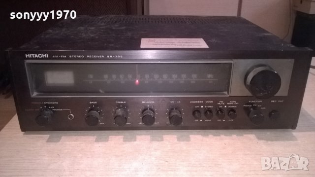 sold out-hitachi sr-302 stereo receiver-за ремонт-внос гърция, снимка 3 - Ресийвъри, усилватели, смесителни пултове - 22463484