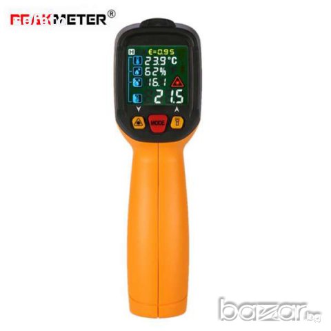 НОВО инфраред безконтактен термометър влагомер IR термометър , снимка 1 - Други машини и части - 17984813