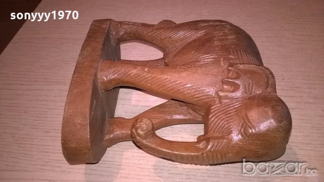 слон-16х16х7см-внос швеицария, снимка 4 - Антикварни и старинни предмети - 18456931