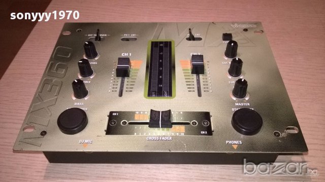 Vivanco mx 360-germany-внос швеицария, снимка 3 - Ресийвъри, усилватели, смесителни пултове - 17631737