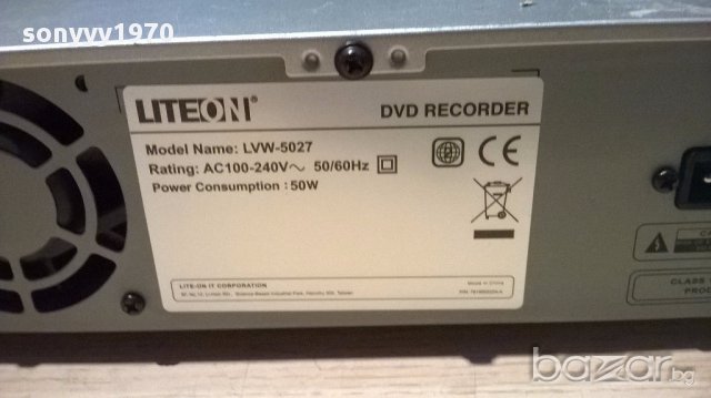 Liteon lvw-5027 hdd/dvd recorder+remote-внос швеицария, снимка 12 - Ресийвъри, усилватели, смесителни пултове - 15298644