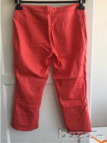 Дамски панталон SISLEY оригинал, size 40/S, стреч, дължина 7/8, много запазен, снимка 7 - Панталони - 17754452