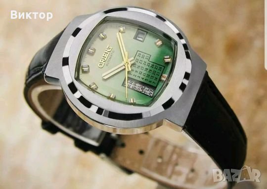 Ориент Календар 1970 година изключително много рядък часовник.Окончателна цена., снимка 3 - Антикварни и старинни предмети - 24975957